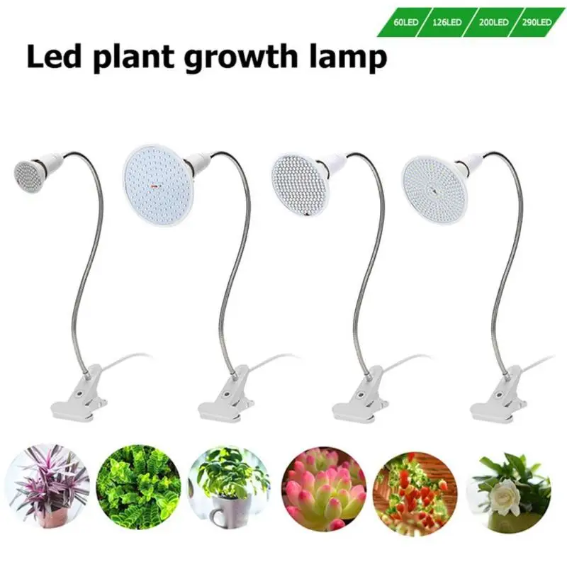 

Plant Grow LED Light Clip Lamp for Greenhouse Hydroponic Seedlings Flowers