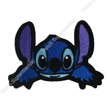 

3" Lilo & Stitch Character Hawaii Travel Cartoon patches for clothes TV MOVIE FILM Series Costume Embroidered Iron On Badge