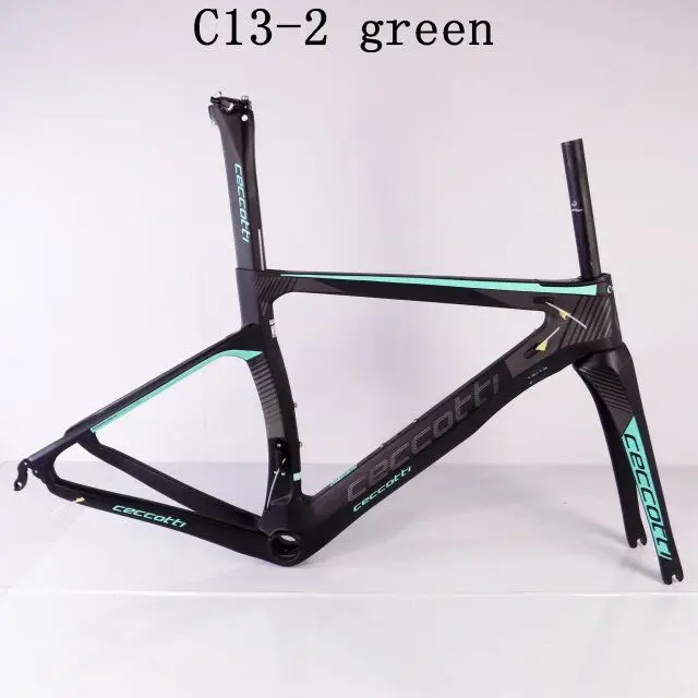 Карбоновый дорожный каркас T1000 велосипедов кадр UD/труба из углеродистого волокна 3 K 1 k Ceccotti китайский дешевый гоночный велосипед набор