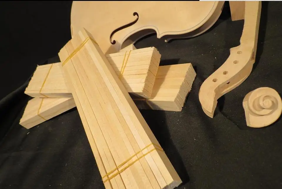

10 strip viola bass bar make of aged Russia spruce