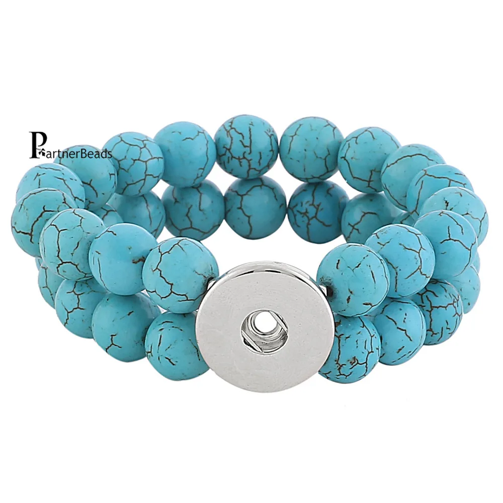 

Best seller High quality Interchangeable snap bracelets Partnerbeads jewelry for 18-20mm snaps fit ginger snaps KB4504