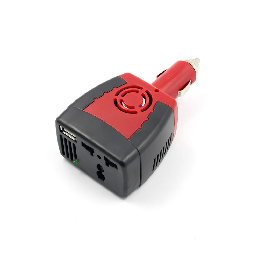 Универсальный автомобильный инвертор с USB 2 1 А источник питания 150 Вт постоянный