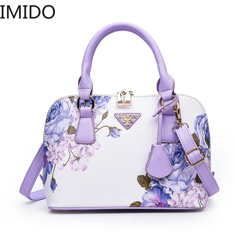 

IMIDO New Printing The Fashion Handbags Brand Handbags Handbag Designer Shoulder Bag Main Female Shell In Summer Luxury Designer