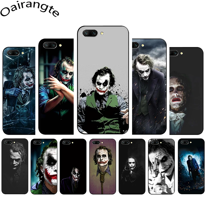 

Heath Ledger Joker soft silicone phone cover for Huawei Honor 6A 7A Pro 7C 7X 8C 8X 8 9 10 Lite view 20 9X Pro
