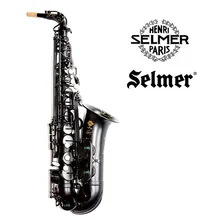 High Quality Saxophone Alto Sax Musical Instruments Professional E-flat Sax Black Saxofone pearl black professional shipping
