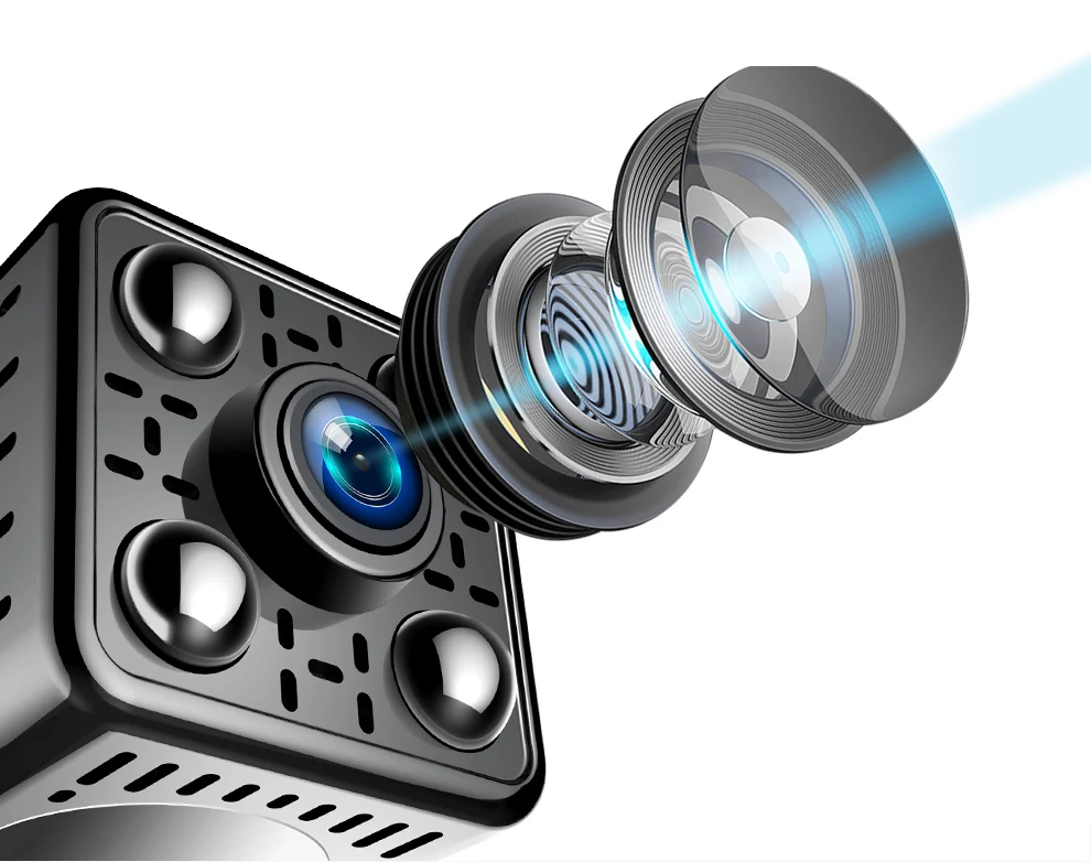 Мини Беспроводная ip-камера 2.0MP 1080P камера безопасности WiFi инфракрасная камера ночного видения с датчиком движения CCTV