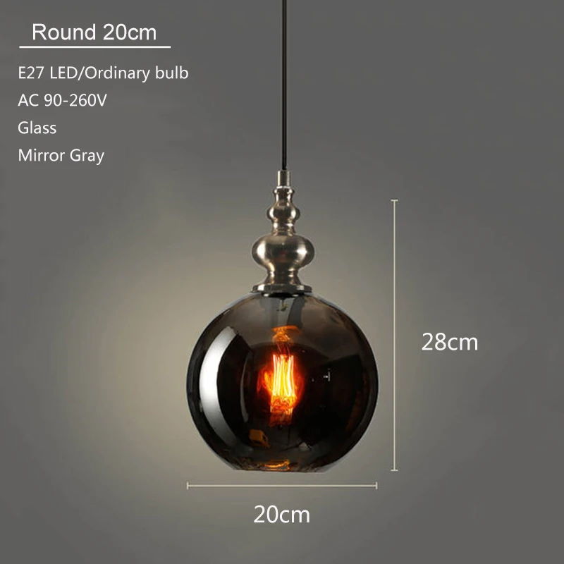Round 20cm Gray