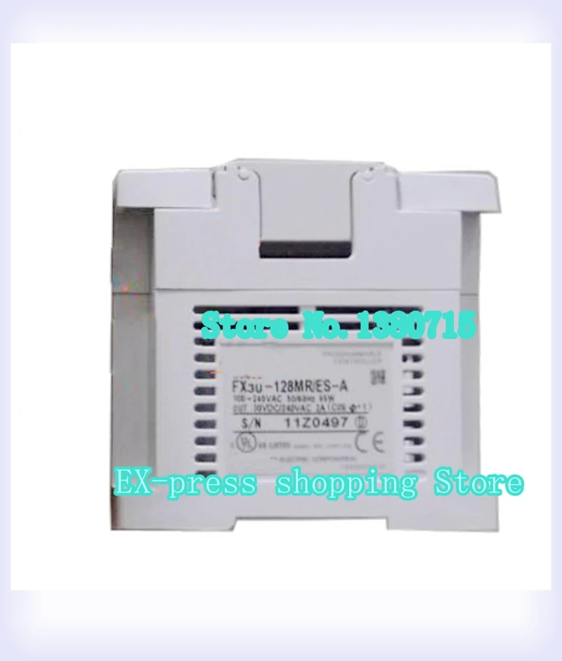 New FX3U-128MT/ES-A PLC Main Unit DI 64 DO 64
