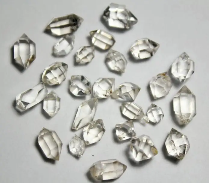 27 шт. AAA + высокое качество алмаз херкимера кристаллическая точка 107g|diamond sphere|crystal