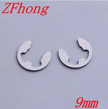 

100pcs DIN6799 M9 9mm Stainless Steel E circlips retaining ring for shafts