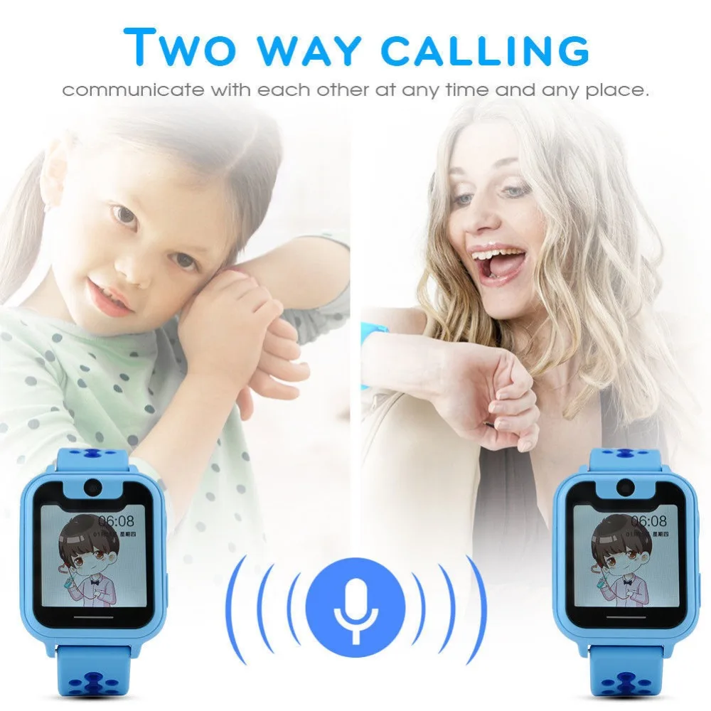 Najtaniej Timethinker S6 dzieci inteligentny zegarek z kamerą smartwatch dla dzieci Relogio karta SIM SOS monitor lokalizacji PK Q528 Q50 Q90