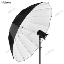 Godox 75 дюймов светоотражающий Зонт черный и белый 185 см внешний черный белый зонт для фотосъемки машина Топ лампа зонтик CD50T03