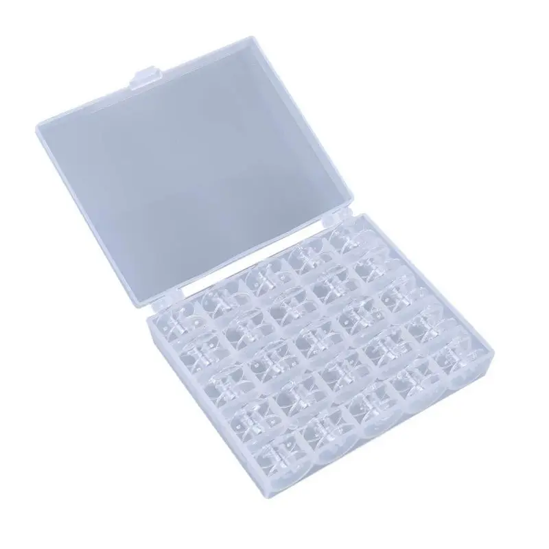 

Bobbin Case Set Plastic Bobbin Brace Box Bobbin Case Set Transparent Plastic Boxs M9
