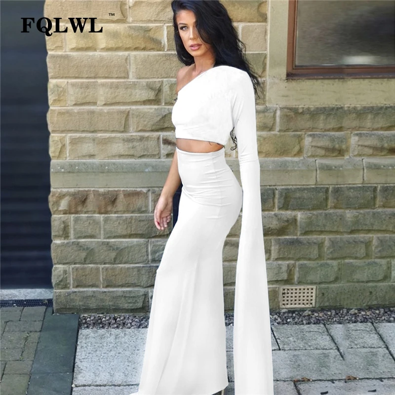 off white maxi dress with sleeves