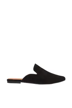 

Pearl Genuine Leather Black Women 'S Slippers 120130001928