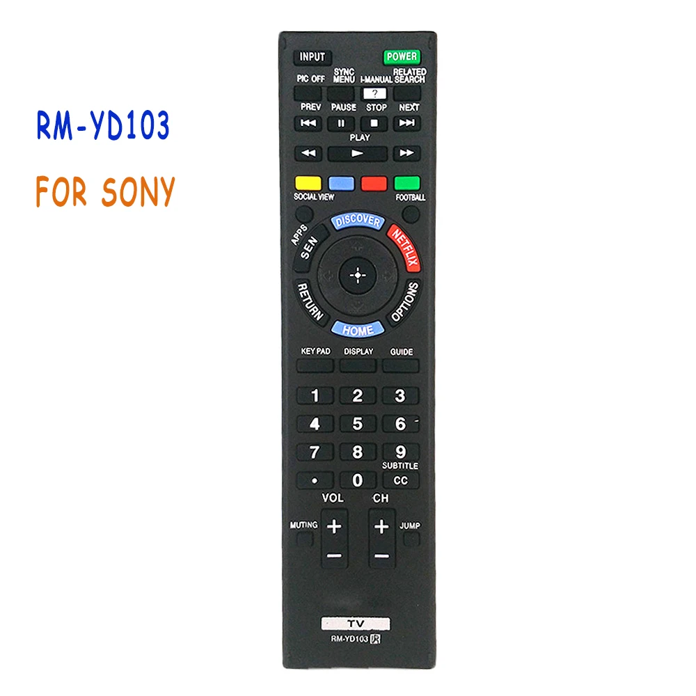 (4PCS/LOT) New Replacement RM YD103 Remote Control For Sony KDL 32W700B
