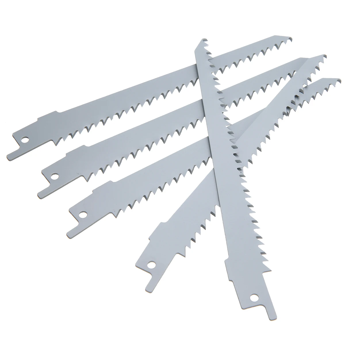 5Pcs S644D Reciprocating Saw Blades 6" 150mm Extra Sharp HCS Reciprocating Sabre Saw Blades S644D For Wood