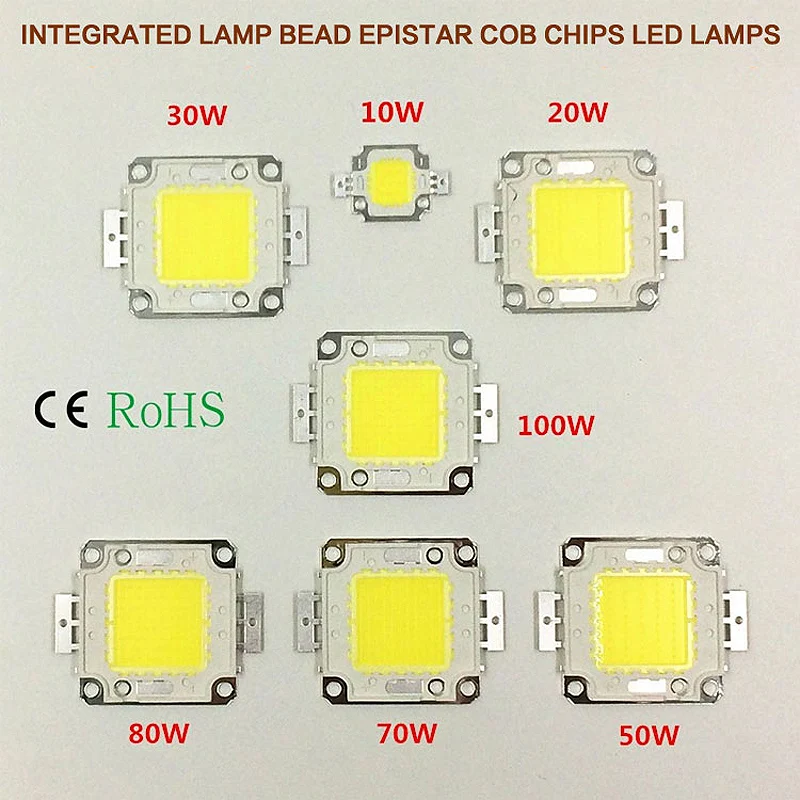 [MingBen] 1 комплект высокомощный светодиодный светильник COB чип с драйвером IP67 10 Вт 20 Вт 30 Вт 50 Вт 70 Вт для DIY прожектор точечный светильник