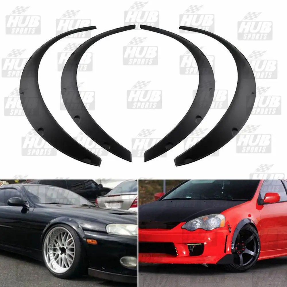 S Universal 4 шт./компл. Jdm крыло брызговиков колёсные арки расклешенные s широкие