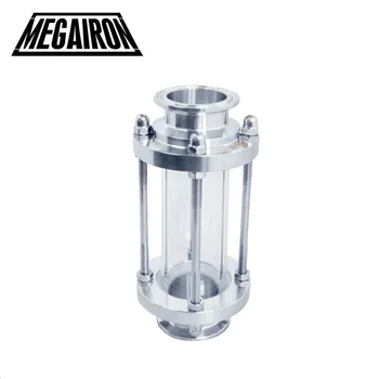 

1-1/2" 38MM Flow Sanitary Sight Glass Clamp Type Stainless Steel SS316 Ferrule OD 50.5mm Fit 1.5" Clamp Clover