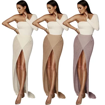 

Women Swimwear Beach Wear Pareo For Tunics Bikini Cover Up Dress Beachwear Commerce Sexy Knitted Length Skirt Express Outdoor