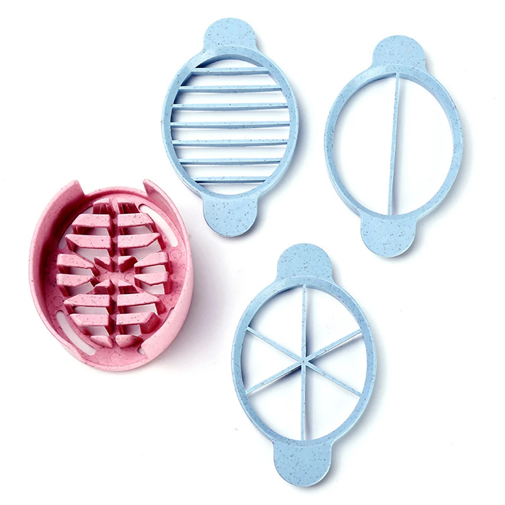 Egg Slicer Cutter Egg Cooking Tool Multifunctional Wheat Straw Mold Cutter Artifact Gadgets Kitchen Utensils