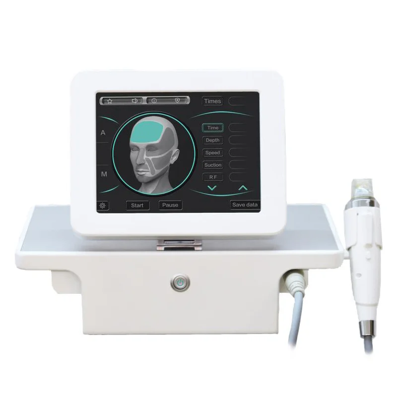 

2019 Hot sale auto control gold plating Microneedling RF beauty Machine/fractional micro needle with CE approval