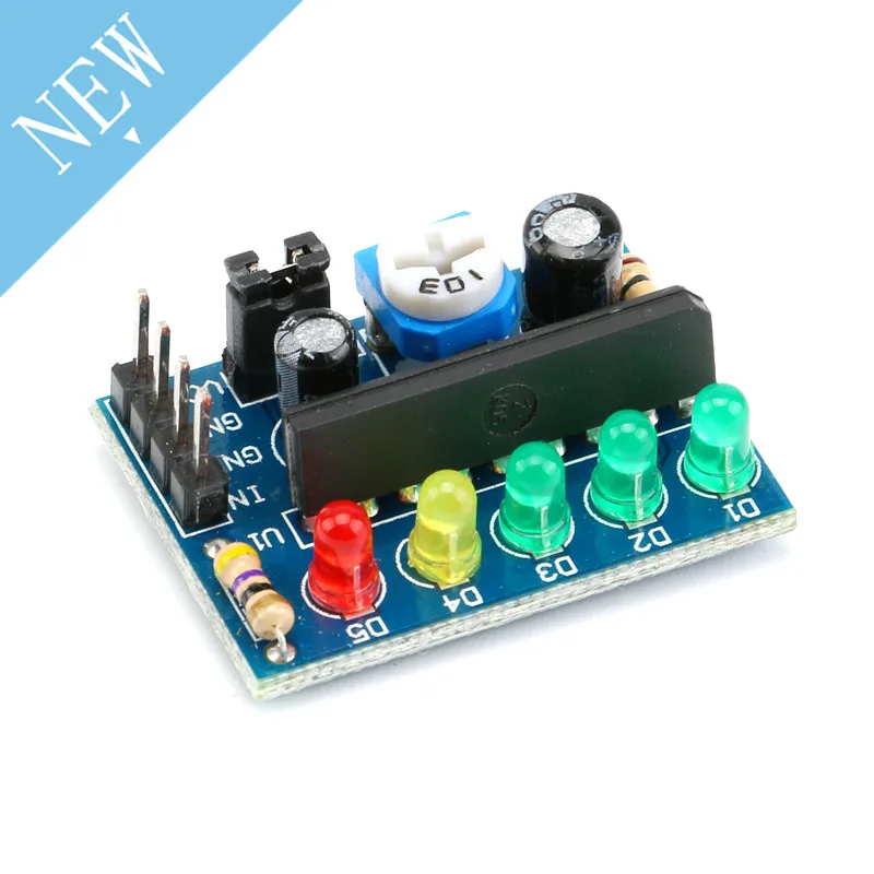 

KA2284 Power Battery Level Indicator Pro Audio Level Indicating Module 5 LED Controller AC DC Signal Pcb Board 3.5V-12V