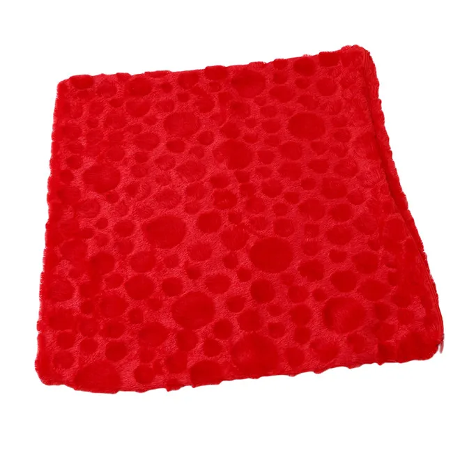Короткий плюшевый чехол для подушки размером 40*40 см, квадратный чехол для дивана и автомобиля для дома, наволочка для стула, наволочка для гостиниц, товары для домашнего текстиля - Цвет: red