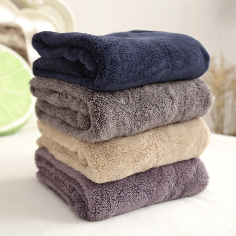 

Bargain Price Coral Fleece Comfortable household Blanket Autumn and Winter Super Soft Keep Warm Sofa/Baby Blanket Size 70*100