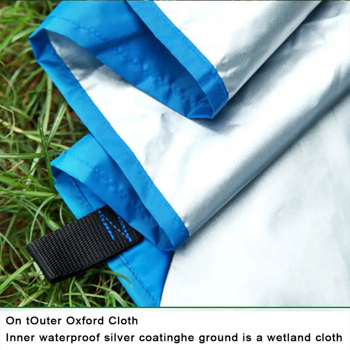 Protetor de Piso Reforçado Multi purpose Tarp Pegada Tenda Barraca Camping Praia Piquenique à Prova d' Água Encerado Bay Jogue 3f ul 12 Cheap Barraca de sol