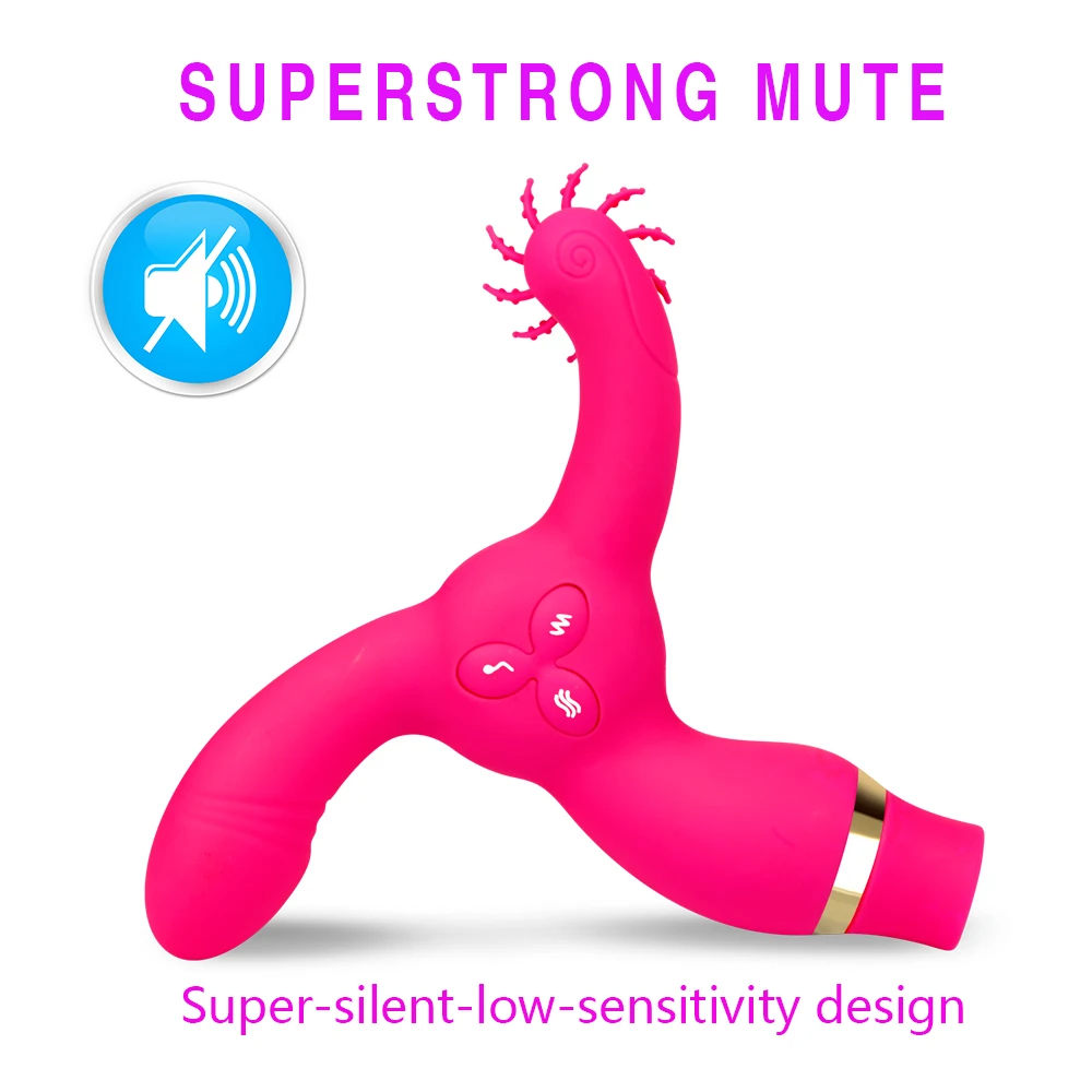 Tongue Vibrator Female Orgasm lick Rotation Dildo Vibrator Clitoris Stimulate Erotic Sex Toys For Woman G-spot Sex Adult Product (5)