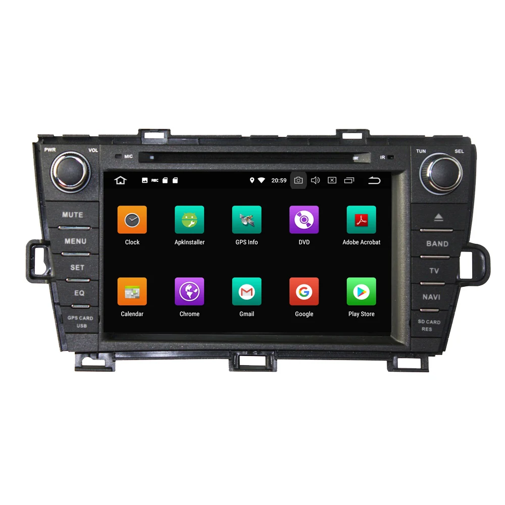 

KLYDE 8 Core 8" 2 Din Android 8.0 Car Multimedia Player For Toyota PRIUS 2009-2013 right driving Car DVD Player Car Stereo Audio