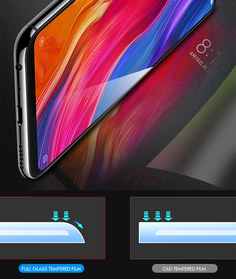 Закаленное стекло для Xiaomi Mi 9 SE стекло для Mi 8 Lite Защита экрана для Xiaomi Mi 9T 8 Lite A2 A1 Pocophone F1 MAX 3 2 Стекло