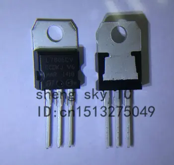 

FREE SHIPPING 100PCS L7806CV L7806 LM7806 7806 TO220 TO-220 Voltage Regulator IC 6V