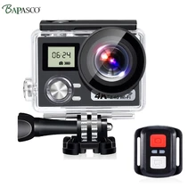 BAPASCO новая Novatk 96660 ультра-тонкая 4K спортивная водонепроницаемая камера wifi антенна DV мини Автоспуск