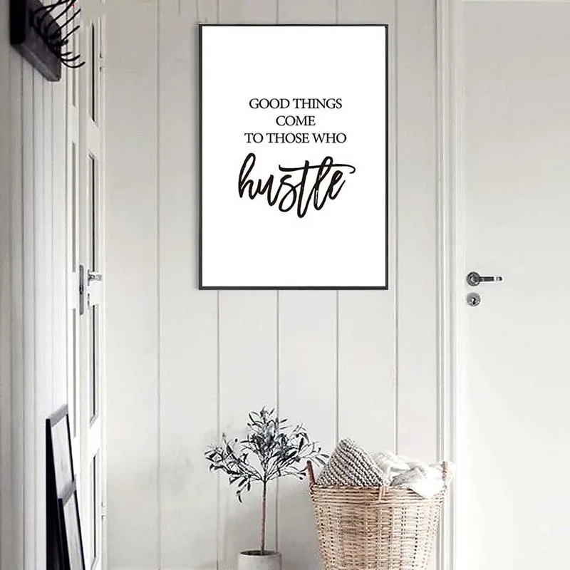 Canvas-Simple-Good-Things-Hustle-Inspirational-Typography-Motivational-Quote-Home-Decor-Kitchen-Art-Birthday-Poster-Painting (1)