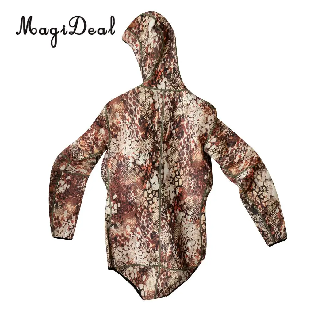 3mm Neoprene Men Two-Piece Warm Wetsuits Full Length Camo Scuba Free Diving Surf Spearfishing Snorkeling Kayaking Suits Swimwear