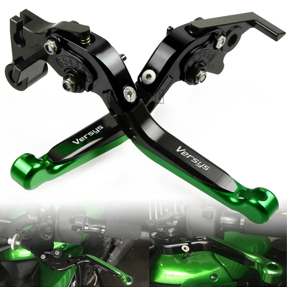 Для Kawasaki VERSYS1000 VERSYS 1000 2012 2018 двигатель мотоцикла CNC алюминиевый регулируемый