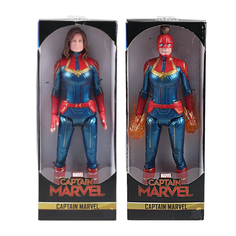30 см Супер герои Marvel Мстители Endgame Капитан Carol Danvers фиолетовый Халк фигурки