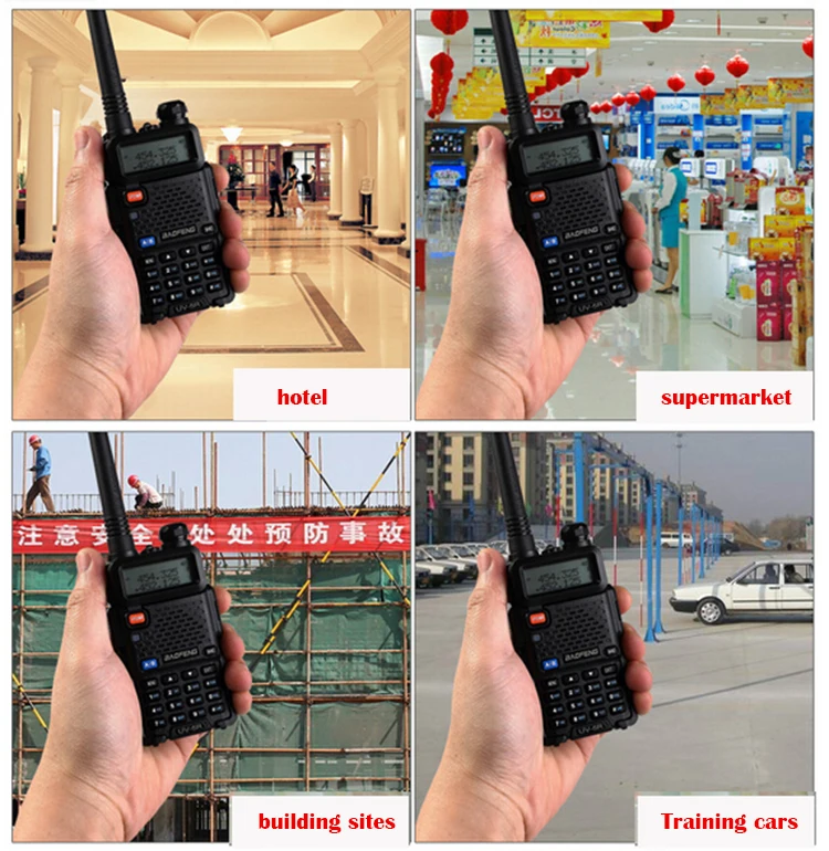 Новинка популярная портативная рация baofeng Ранняя Двухдиапазонная Pofung 5 Вт Vhf Uhf