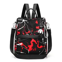 Новый женский рюкзак Оксфорд многофункциональным Bagpack Повседневное Anti Theft рюкзак для девочек-подростков школьный 2019 Sac Dos mochila A4