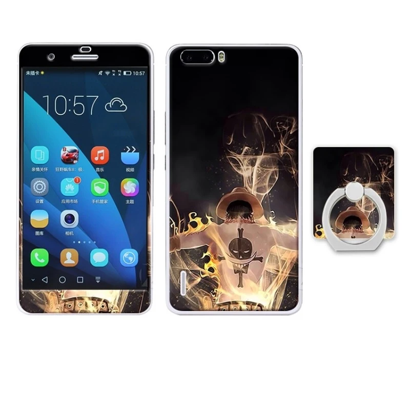 Huawei honor 6 plus case cover glass screen protector (6)