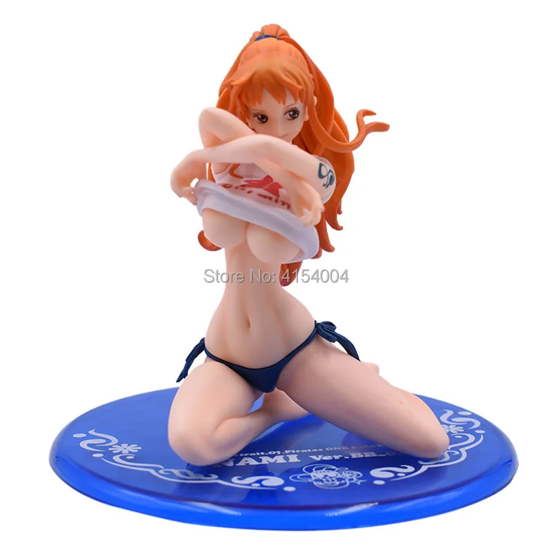 Аниме one piece Nami BB Ver. ПВХ фигурка Купальник Сексуальная Коллекционная модель Рождественский подарок игрушка