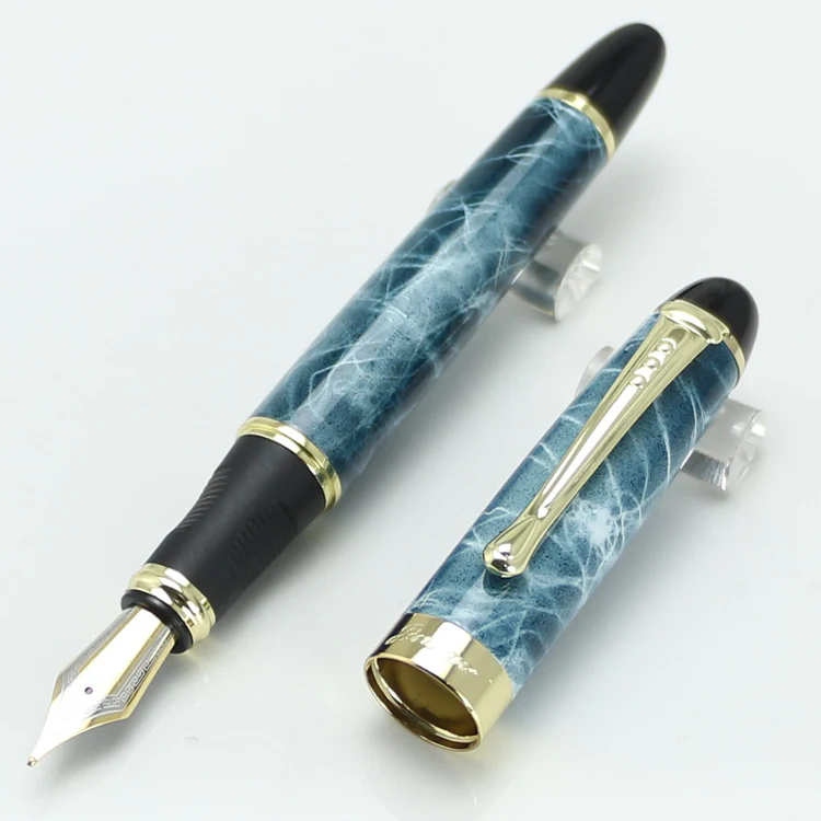 JINHAO X450 металлическая перьевая ручка без коробки для карандашей Роскошные школьные офисные канцелярские принадлежности Роскошные милые ручки для письма подарок - Цвет: 7