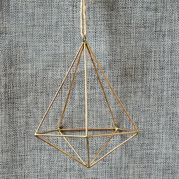 

Metal Pot Rack Flower Container Terrarium Box Moss Fern Pot Decor Vintage Freestanding Hanging Geometric Tillandsia Flower Plant