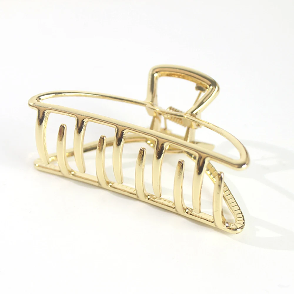 

New S/L Size Women Fashion Hair Claw Lady Hair Accessories Metal Hair Grip Modern Stylish Shower Hair Clips