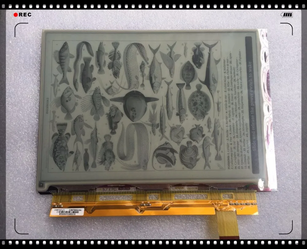 Prova Bene Per Inviare Display Lcd Ed097Oc1(Lf) Originale Da 9.7 Pollici Per Display Lettore Kindle Dx Spedizione Gratuita