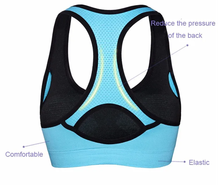 UMLIFE Women Crop Top Yoga Bra Fitness Short Running Women Sports Bra Push Up Sexy Strench Tank Top Sport Top Colete Feminino (4)