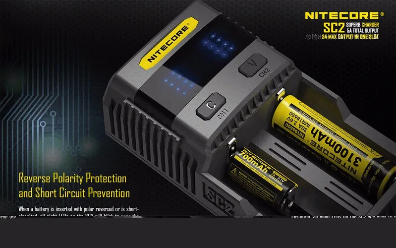 Nitecore SC2 3A Speedy charge Superb Charger (15)